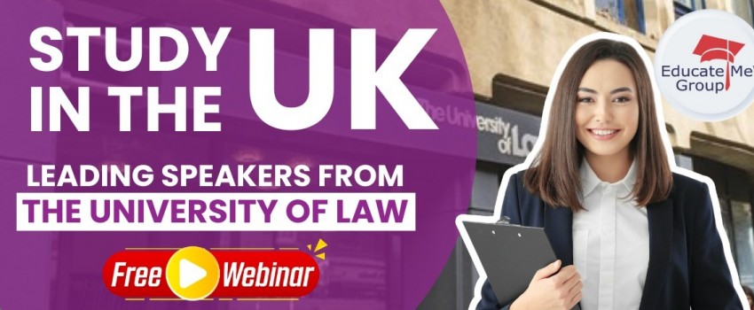 FREE Webinar | Study in the UK | Leading Speakers from The University Of Law