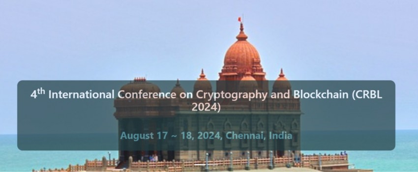 4th International Conference on Cryptography and Blockchain (CRBL 2024)