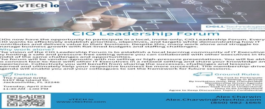 CIO Leadership Forum in Jacksonville, Florida, April 2024