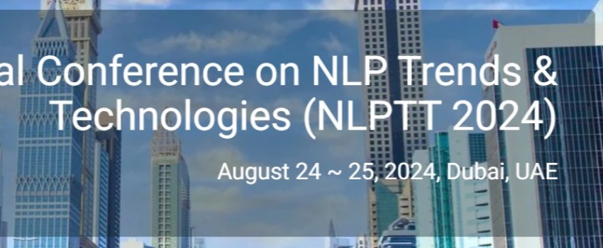 5th International Conference on NLP Trends & Technologies (NLPTT 2024)