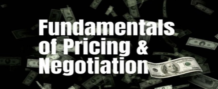 Fundamentals of Pricing and Negotiation for Small Business