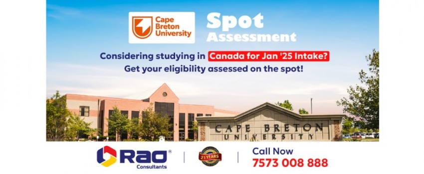 Cape Breton University Spot Assessment