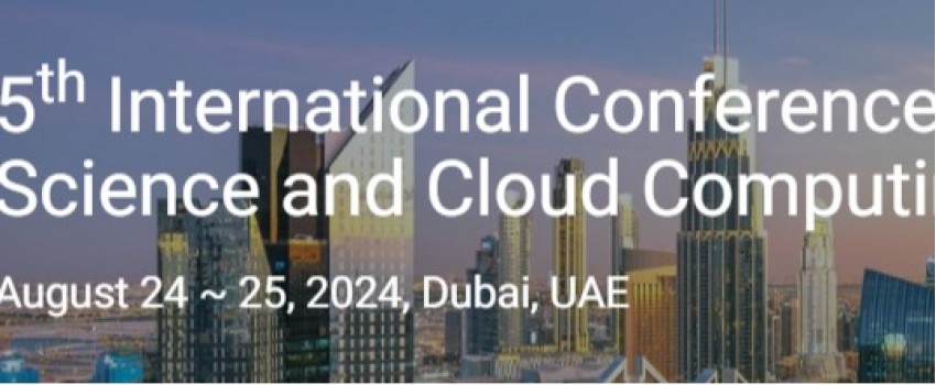 5th International Conference on Data Science and Cloud Computing (DSCC 2024)