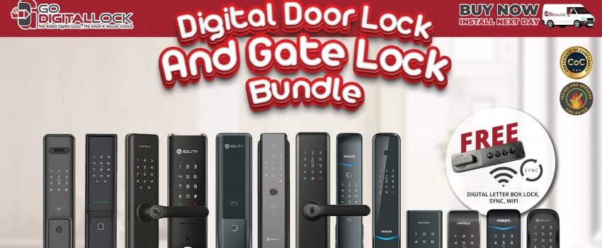 Exclusive Deal: Get Your Door and Gate Digital Lock Bundle Now