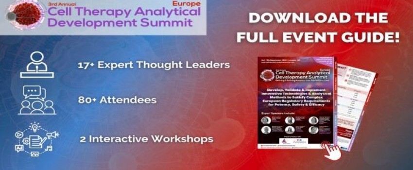 3rd Cell Therapy Analytical Development Summit Europe