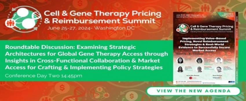 Cell and Gene Therapy Pricing and Reimbursement Summit