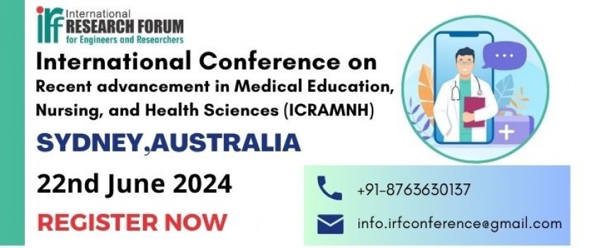 nternational Conference on Recent Advancement in Medical Education, Nursing, and Health Sciences 