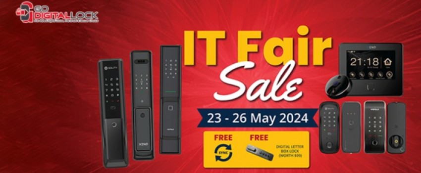 Exclusive IT Fair 2024 | Unbeatable Digital Lock Bundles in Singapore