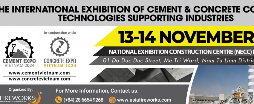 Cement & Concrete Expo Vietnam 2024