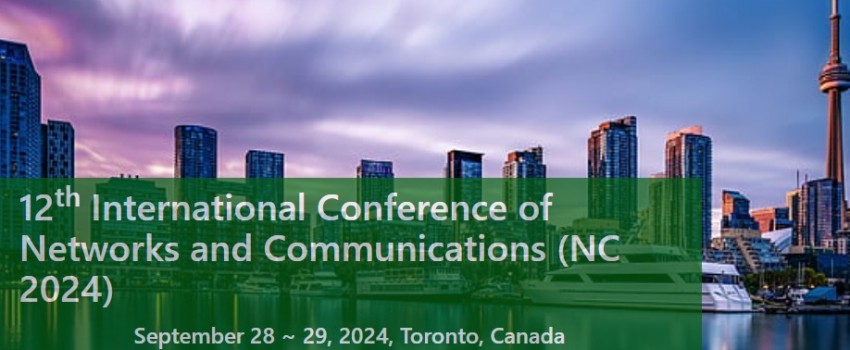 12th International Conference of  Networks and Communications (NC 2024)