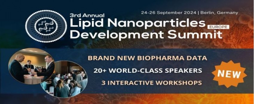 3rd Lipid Nanoparticles Development Summit Europe