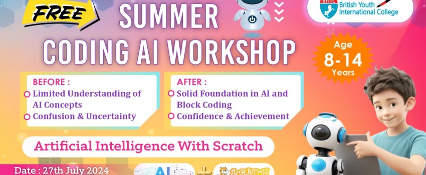 Unleash Your Inner AI Genius: Free Summer Coding Camp for Kids!