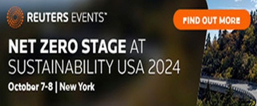 Net Zero stage at Reuters Events: Sustainability USA