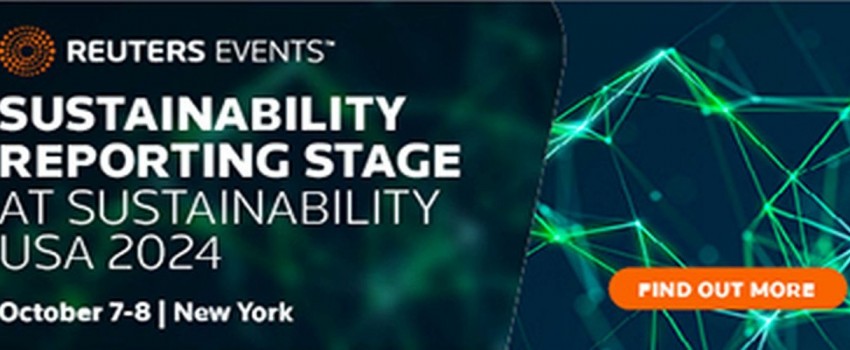 Reporting stage at Reuters Events: Sustainability USA