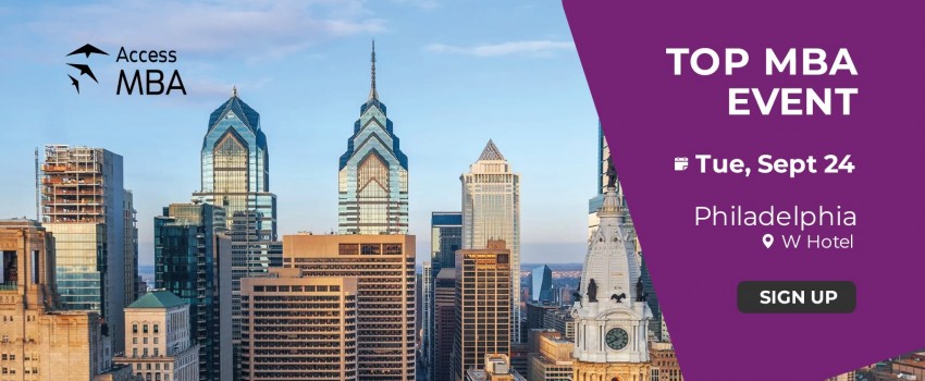 Access MBA in-person event on September 24th in Philadelphia