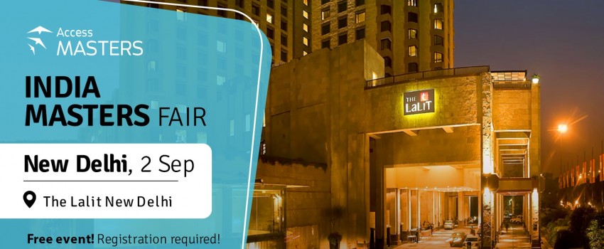 Access Masters event at The Lalit New Delhi on 2 SEPTEMBER