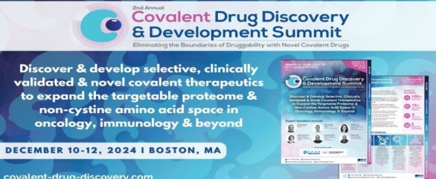 2nd Covalent Drug Discovery and Development Summit