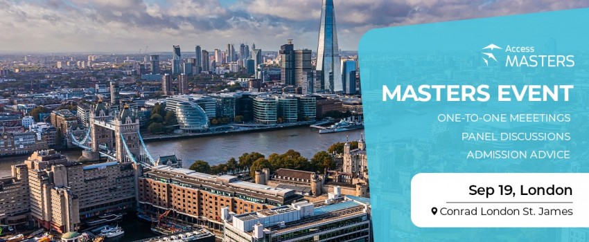 IT’S TIME TO FIND YOUR DREAM GRADUATE SCHOOL IN LONDON ON 19 SEPTEMBER