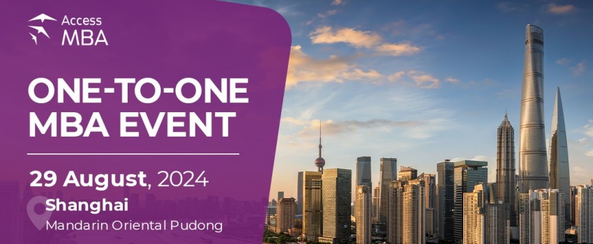 Discover One-to-One MBA Opportunities in Shanghai on 29 August