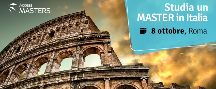 Access MASTERS a Roma l’ 8 ottobre