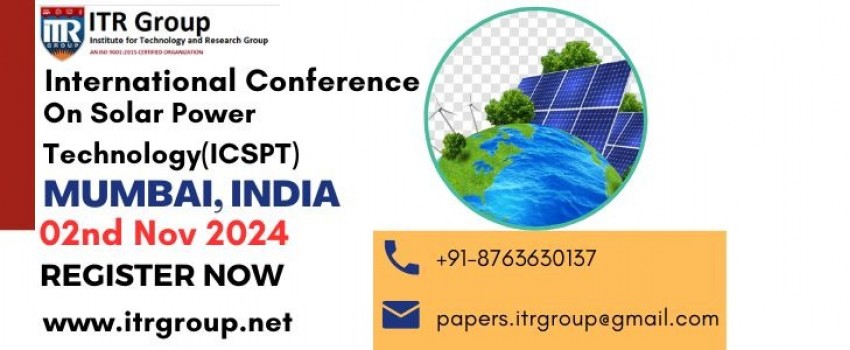 International Conference on Solar Power Technology(ICSPT)