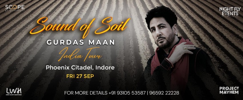  Gurdas Maan Live event in Indore |  Phoenix Citadel Mall Indore