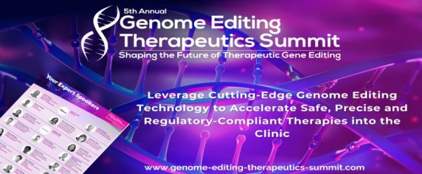 5th Genome Editing Therapeutics 2024