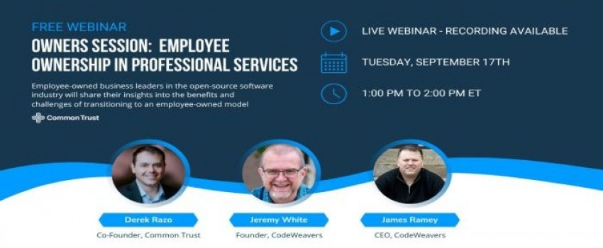 Illinois Owners Session: Employee Ownership in Professional Services