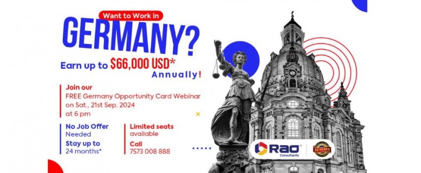 Germany Opportunity Card Webinar - Rao Consultants