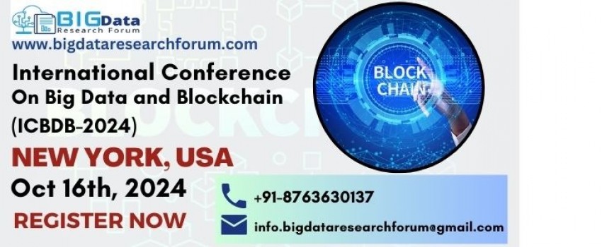 International Conference on Big Data and Blockchain (ICBDB-2024)