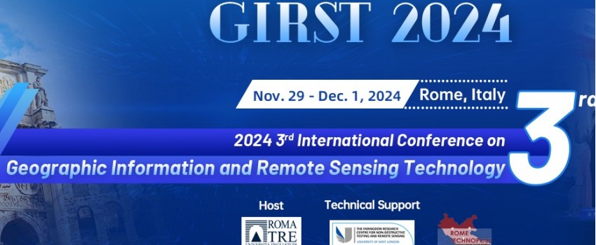 2024 3rd International Conference on Geographic Information and Remote Sensing Technology (GIRST 2024)