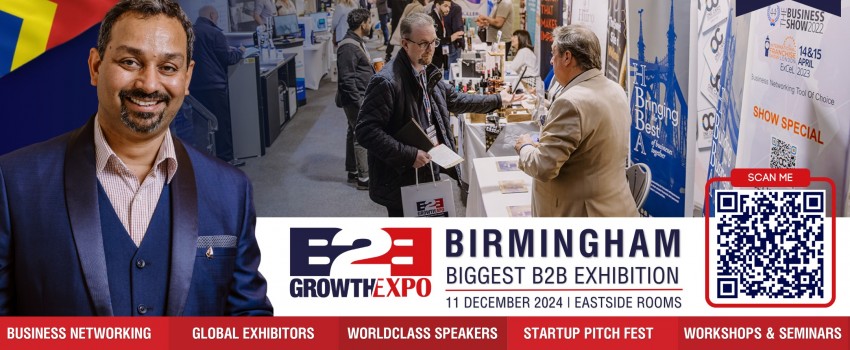 Birmingham B2B Growth Expo 2024| Book Your Stand at a Premier B2B Show