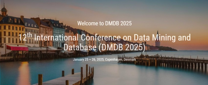 12th International Conference on Data Mining and Database (DMDB 2025)