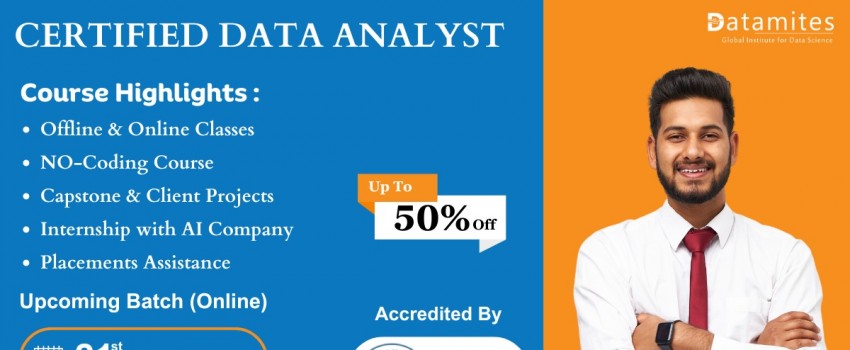 Certified Data Analyst Course with Job placement in Hyderabad