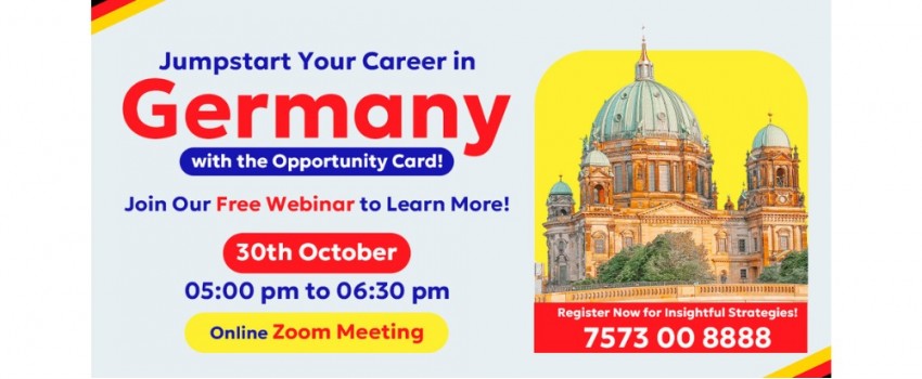 FREE Germany Opportunity Card Webinar - Rao Consultants