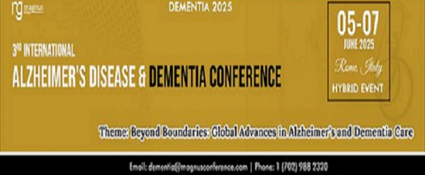 3rd International Alzheimer's Disease & Dementia Conference
