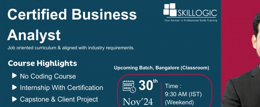Certified Business Analyst Classroom Training Course In Bangalore