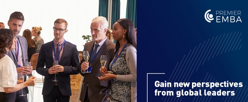 Executive MBA event in Amsterdam with a Networking Cocktail