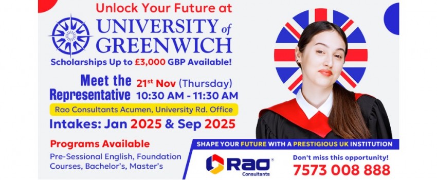 University of Greenwich Spot Assessment - Rao Consultants