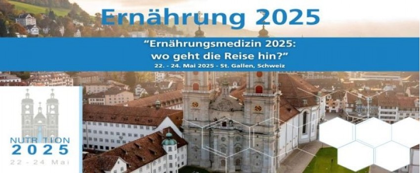 Nutrition 2025 | May 22-24, 2025 | St. Gallen, Switzerland