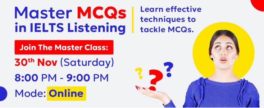IELTS Listening MCQ's Masterclass - Rao Consultants