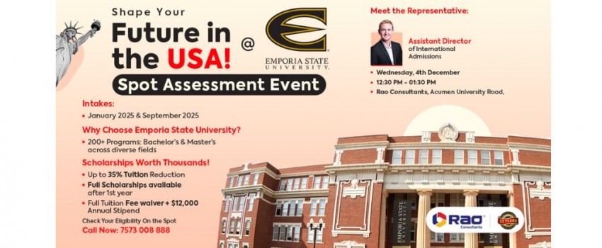 Emporia State University Spot Assessment - Rao Consultants