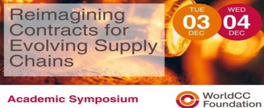 Reimagining Contracts for Evolving Supply Chains | Academic Symposium | 3rd - 4th December | Online