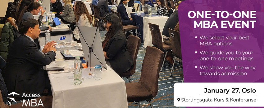 Free MBA Event in Oslo, 27 January 