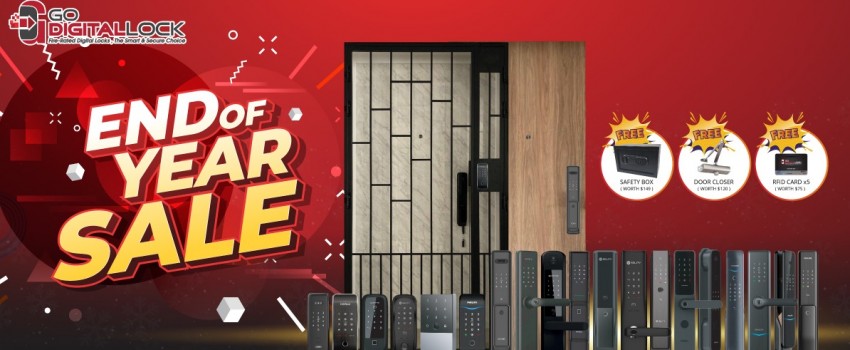 Singapore Year-End Sale 2024 – Huge Discounts on Door, Gate & Digital Locks