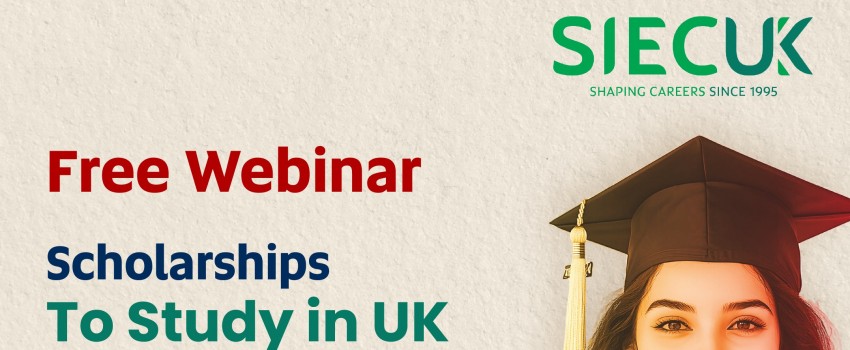 Free Webinar for Scholarships to Study in UK