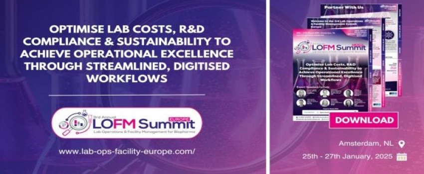 3rd Annual Lab Operations and Facility Management for Biopharma Summit Europe 2025