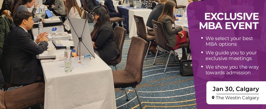 Access MBA in-person event January 30 in Calgary
