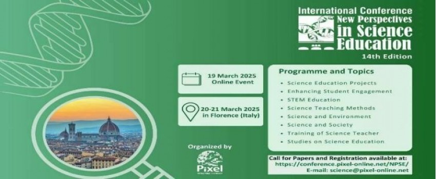 NPSE 2025 | New Perspectives in Science Education 14th Edition - International Conference