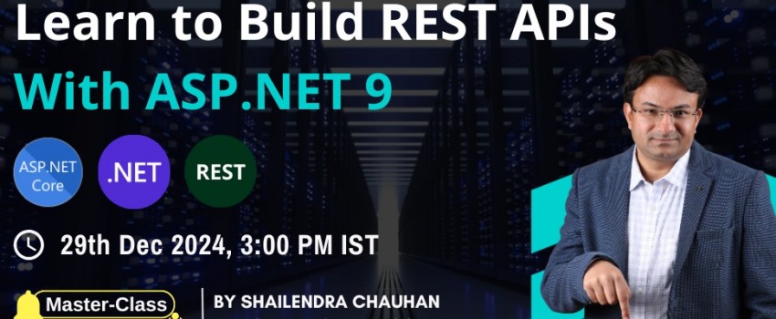 Learn to Build REST APIs With ASP.NET 9